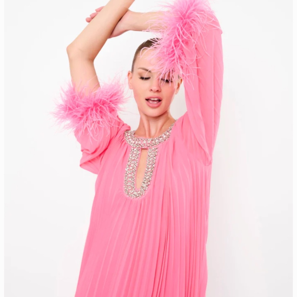 🔥FLORA BEA NY Steffina Dress In Razzle Dazzle🔥 - Picture 2 of 4